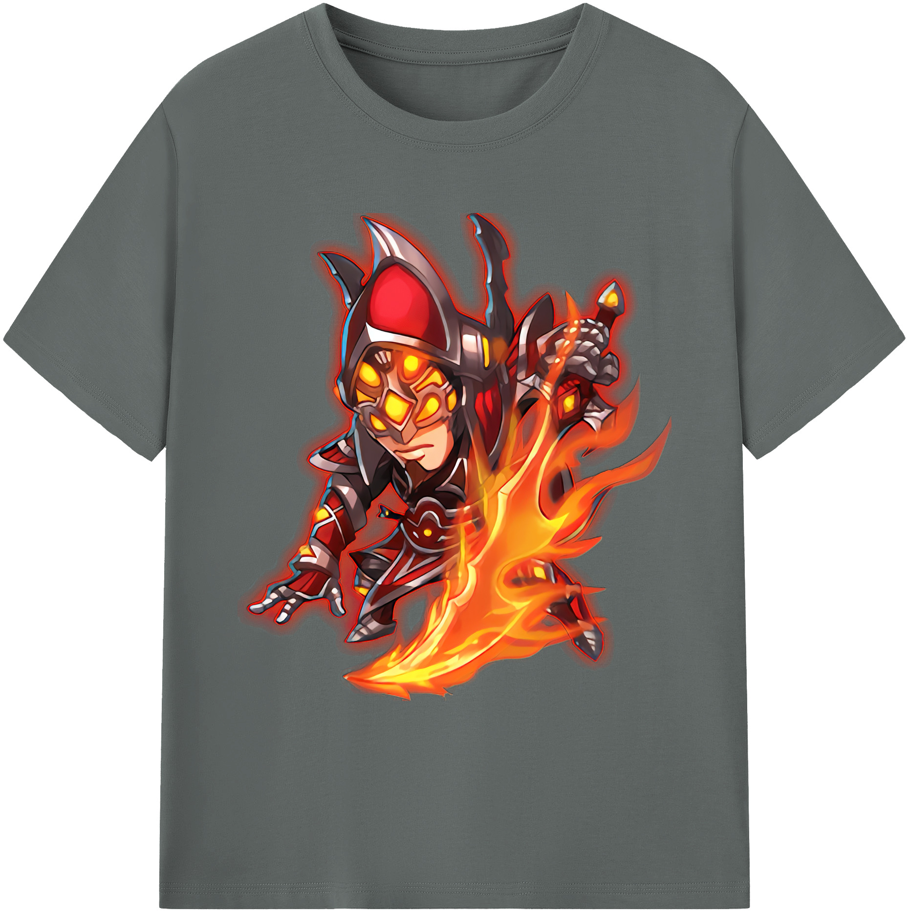 リーグ・オブ・レジェンド League of Legends LOL 綿100％ メンズ半袖Tシャツ｜肌触りやわらか＆通気性